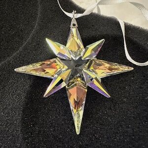✨ Swarovski Crystal Star Ornament